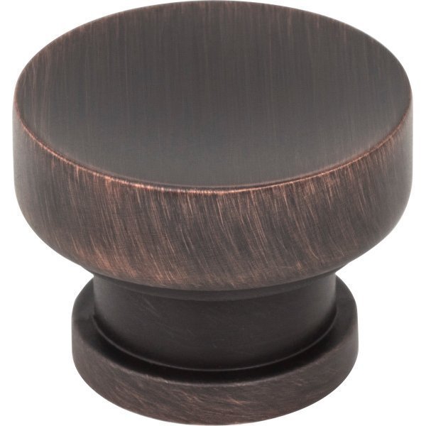 Jeffrey Alexander 1-1/4" Diameter Brushed Oil Rubbed Bronze Elara Cabinet Knob 484DBAC